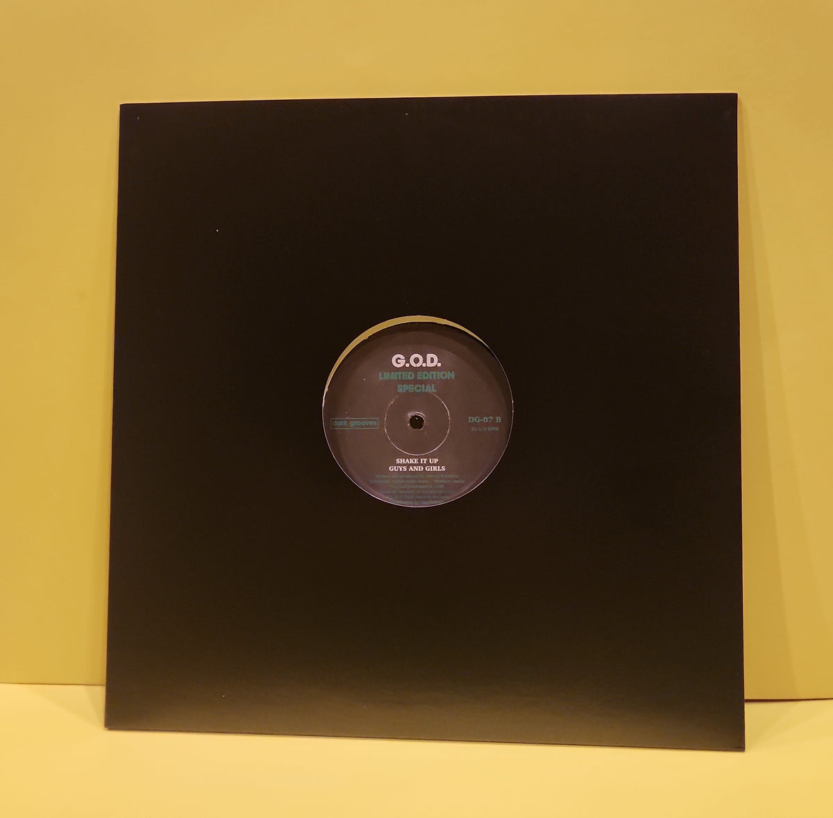 G.O.D. - Limited Edition Special  - 2019 - DG-07 New - EX - Vinyl