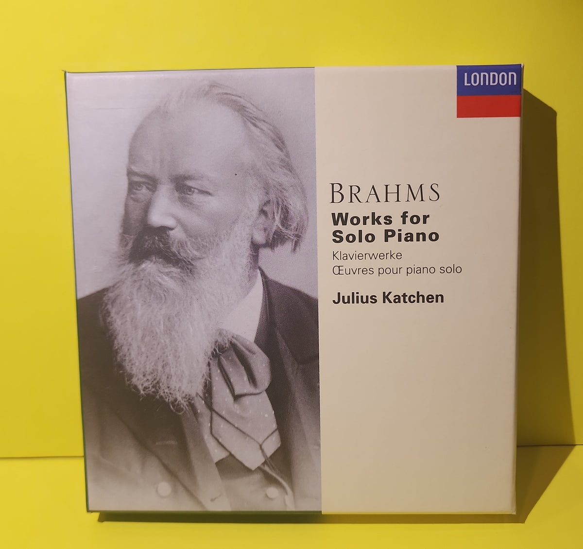 Brahms, Julius Katchen - Works For Solo Piano = Klavierwerke = Œuvres Pour Piano Solo / 6 CDs Box Set. - 1997 - 455 247-2 Used - EX - CDs