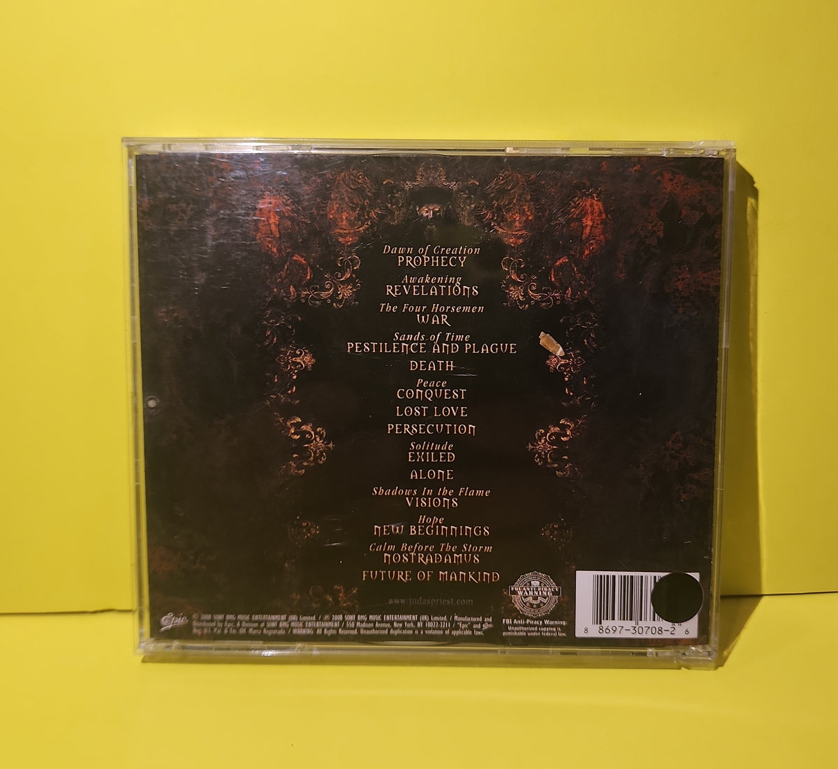 Judas Priest - Nostradamus / Autographed  - 2008 - 88697315592 Used - VG++ - CDs