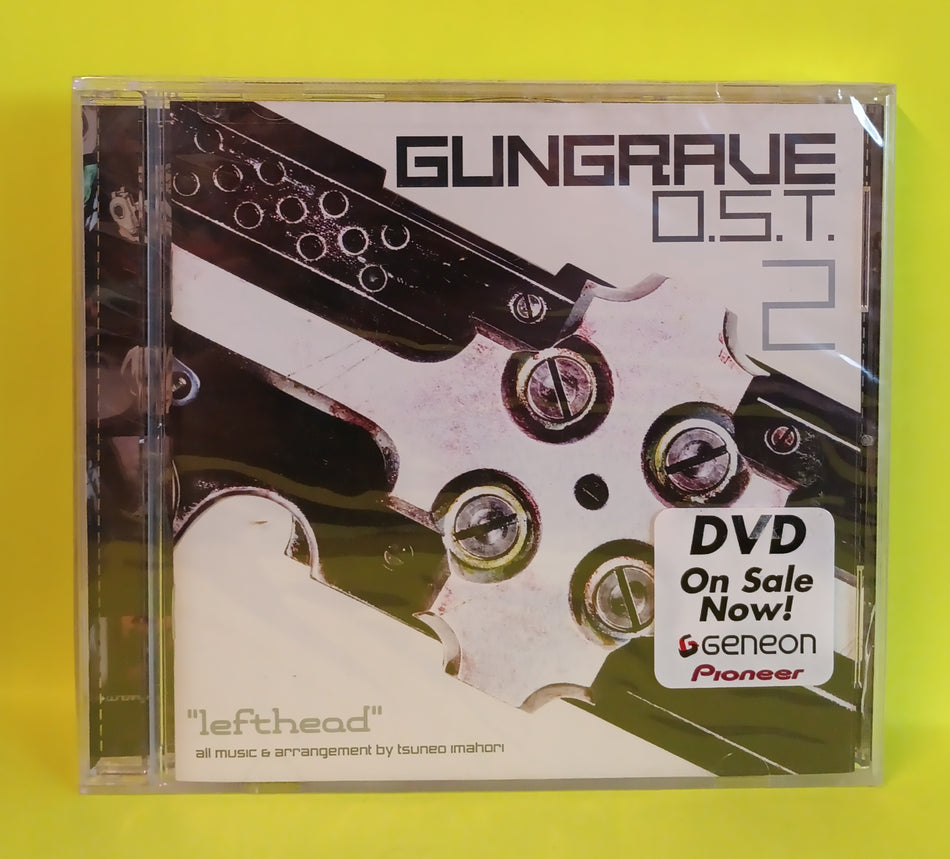 Tsuneo Imahori - Gungrave O.S.T. 2 "Lefthead" - 2004 - 5251-2 New - Sealed - CDs