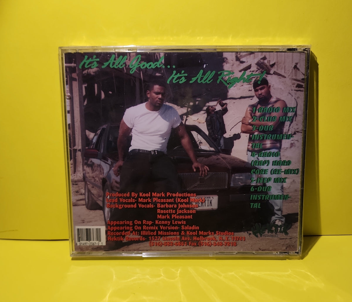 K.M. - It's All Good ... It's All Right  - 1995 - H 7 New - Sealed - CDs