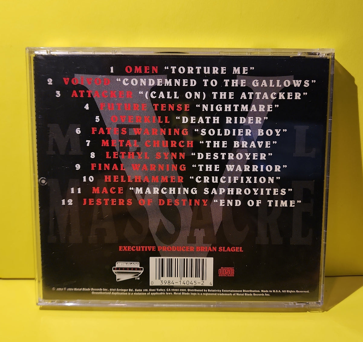 Various - Metal Massacre V - 1994 - 3984-14045-2 Used - EX - CDs