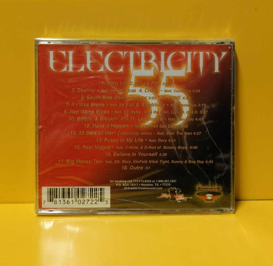 Starring 55 - Electricity - 2001 - New - Sealed - CDs