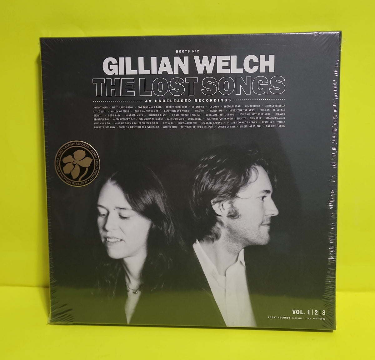 Gillian Welch - Boots No.2 The Lost Sings Vol. 1/2/3 - 2020 - ACNY-1602 New - Sealed - Vinyl