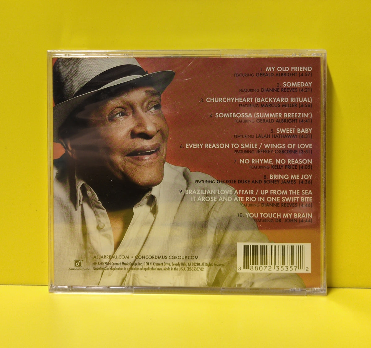 Al Jarreau - My Old Friend: Celebrating George Duke  - 2014 - CRE-35357-02 New - Sealed - CDs