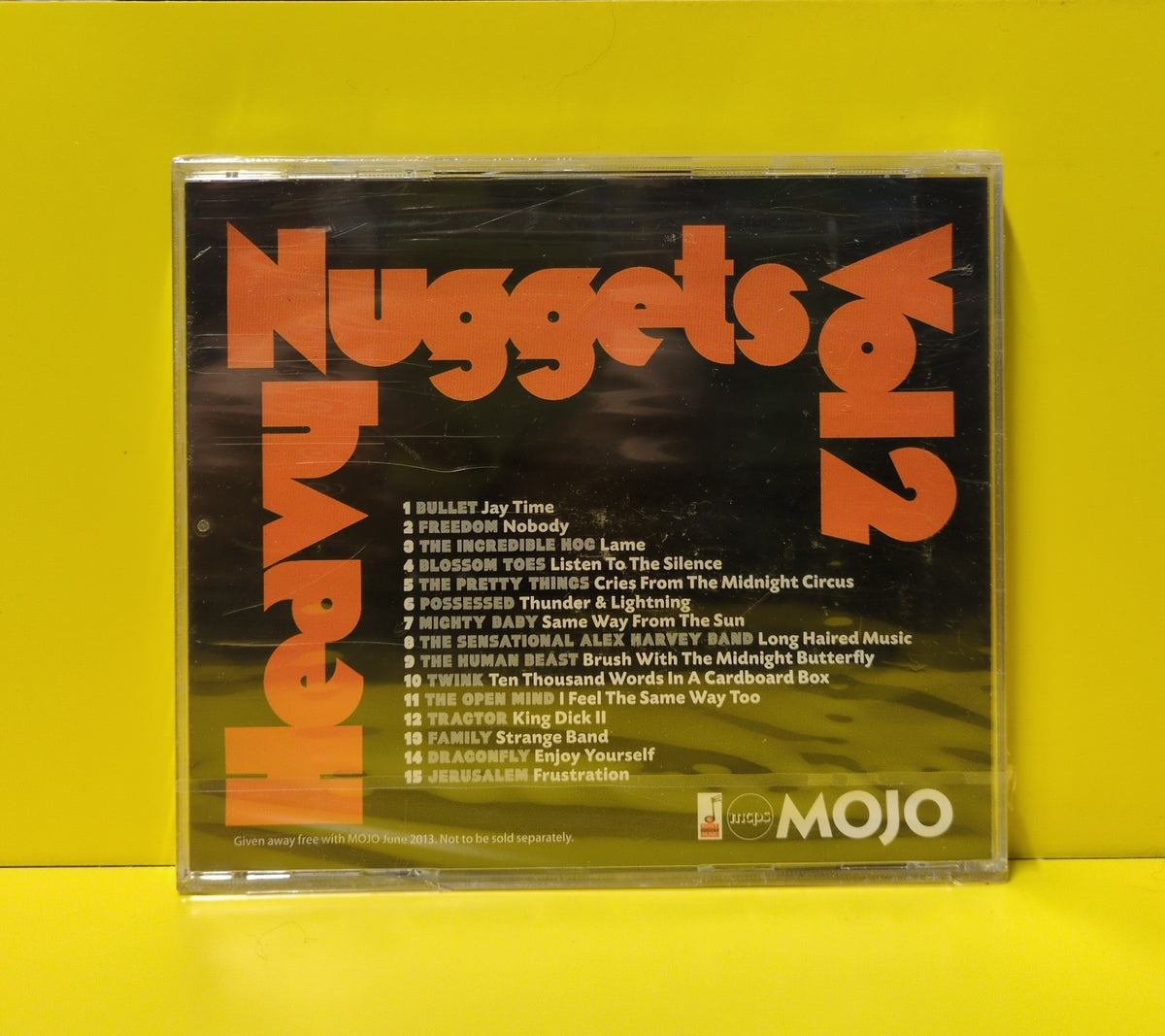 Various - Heavy Nuggets Vol 2 (15 Hard Rock Gems From The British Underground) - 2013 - June 2013 New - Sealed - CDs - Promo