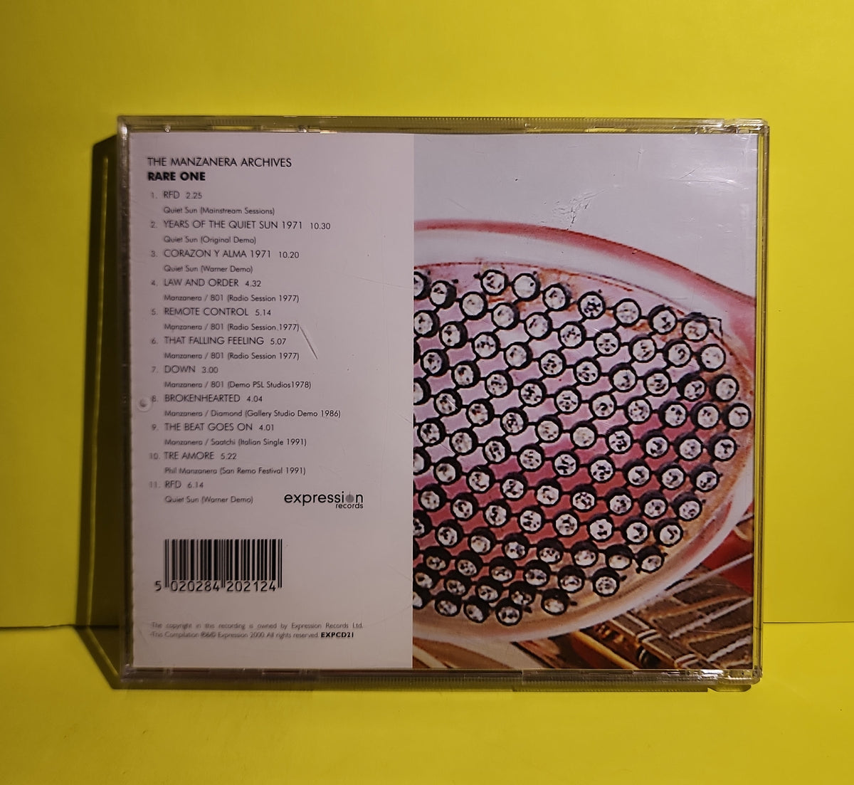 Various - The Manzanera Archives Rare One - 2000 - EXPCD21 Used - EX - CDs