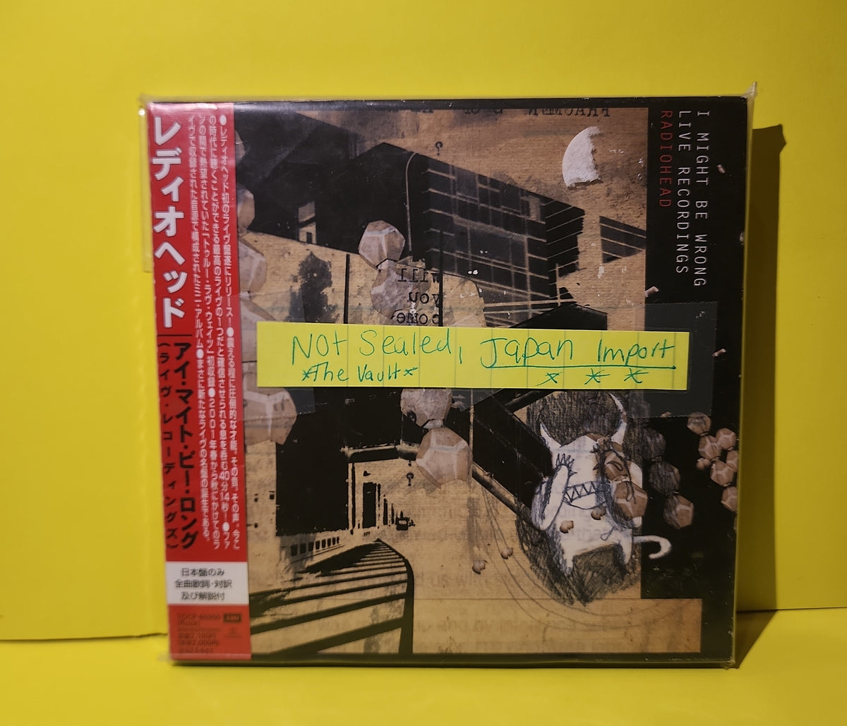 Radiohead - I Might Be Wrong - 2001 - TOCP-65950 Used - EX - CDs