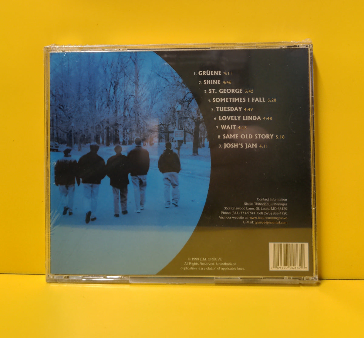 E.M. Grüeve - St. George - 1999 - EMG0599 New - Sealed - CDs