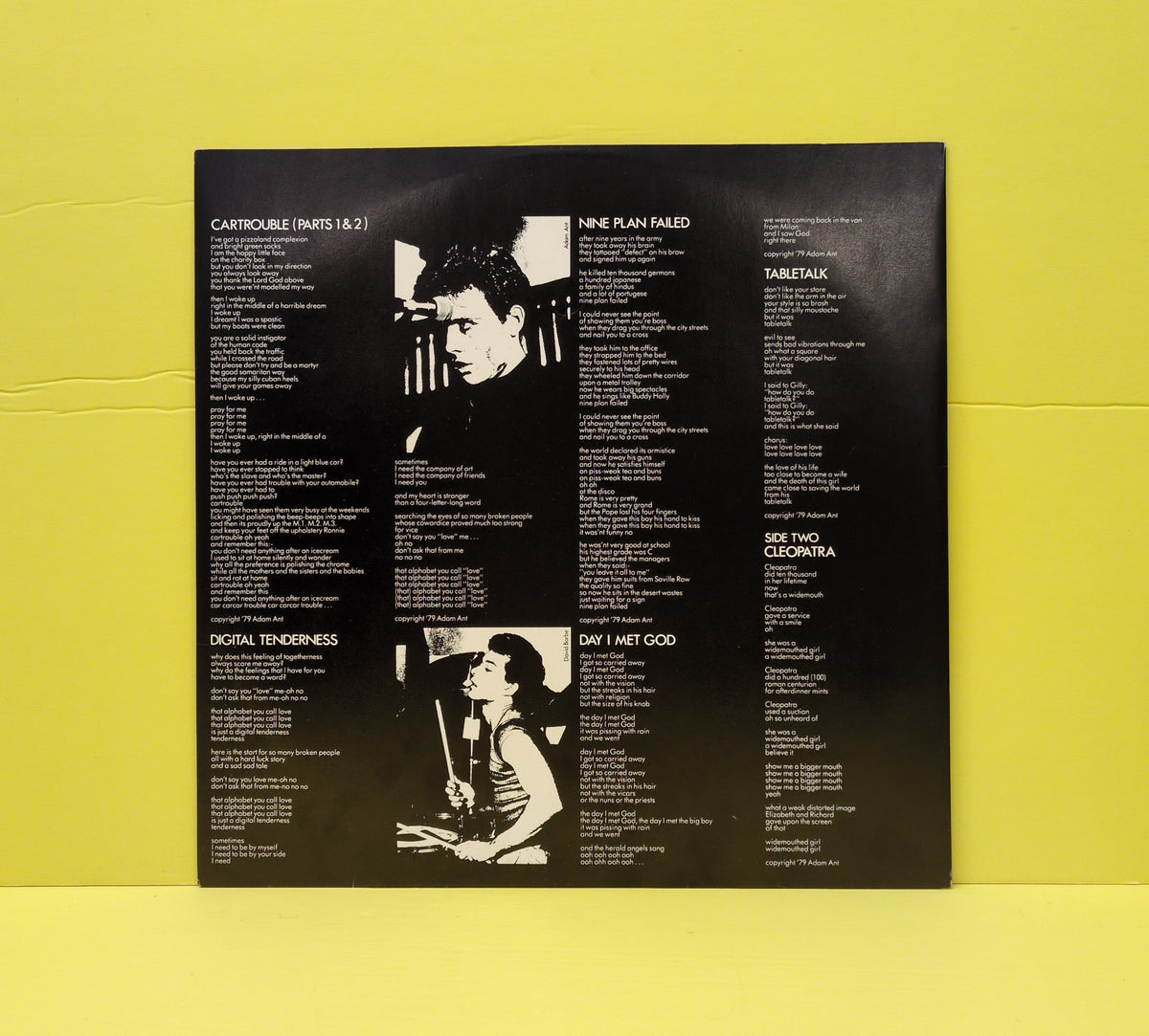 Adam And The Ants - Dirk Wears White Sox - 1979 - RIDE 3 Used - VG++ - Vinyl