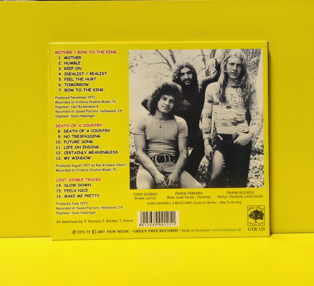 Bang - Mother / Bow To The King + Death Of A Country - 2007 - GTR 125 Used - VG++ - CDs