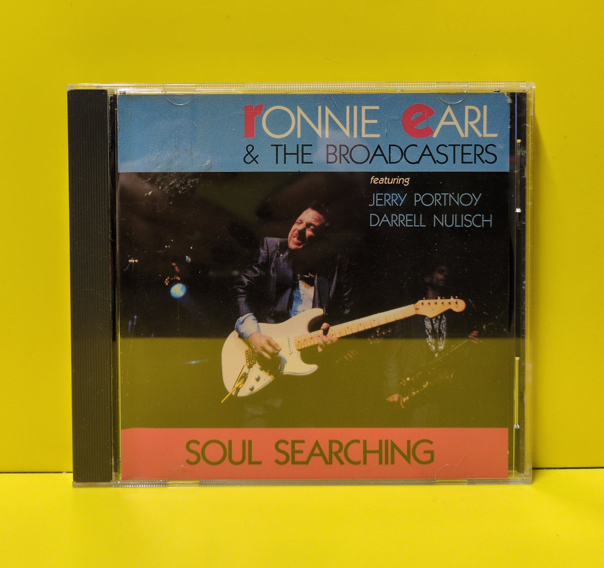 Ronnie Earl & The Broadcasters - Soul Searching - 1989 - CD BT 1042 Used - EX - CDs