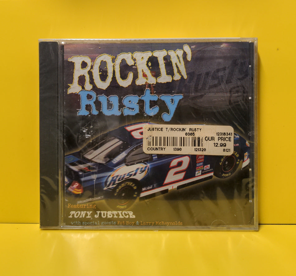 Tony Justice  - Rockin' Rusty - 2003 - New - Sealed - CDs