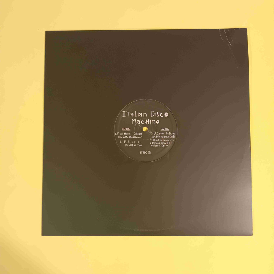 Various - Italian Disco Machine (Italy 12") - 2019 - SMS015 Used - EX - Vinyl