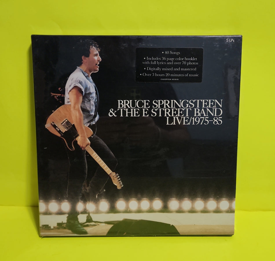 Bruce Springsteen & The E Street Band - Live/1975-85 - 1986 - C5X 40558 New - Sealed - Vinyl