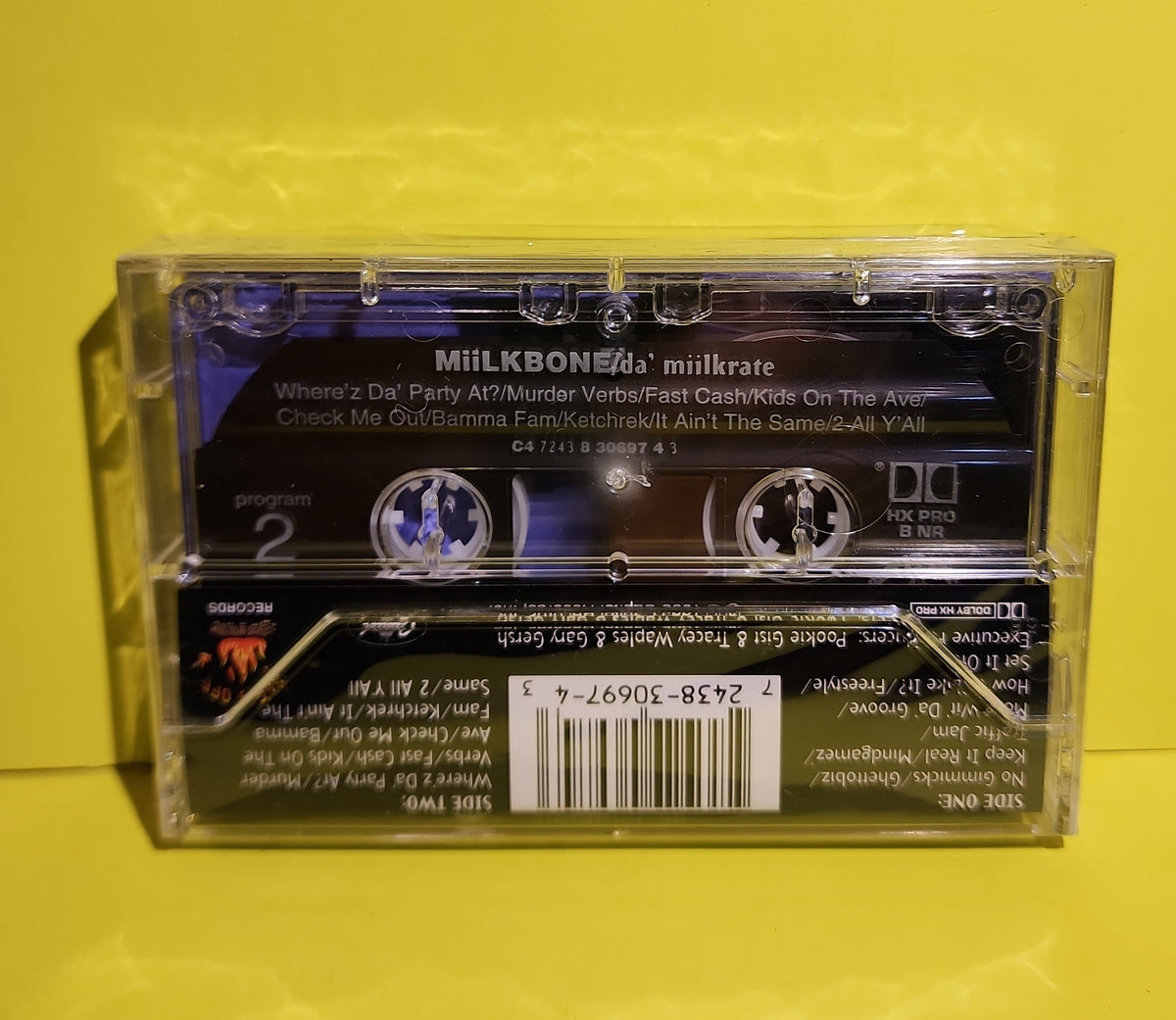 Miilkbone - Da' Miilkrate - 1995 - 7243 8 30697 4 3 New - Sealed - Cassettes