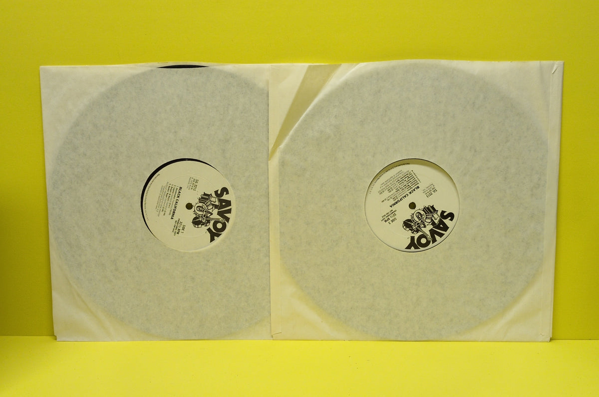 Sonny Criss, Slim Gaillard, Roy Porter Big Band with Eric Dolphy, Helen Humes, Harold Land, Hampton Hawes, Art Pepper - Black California (The Savoy Sessions) - 1976 - SJL 2215 Used - VG++ - Vinyl - Promo