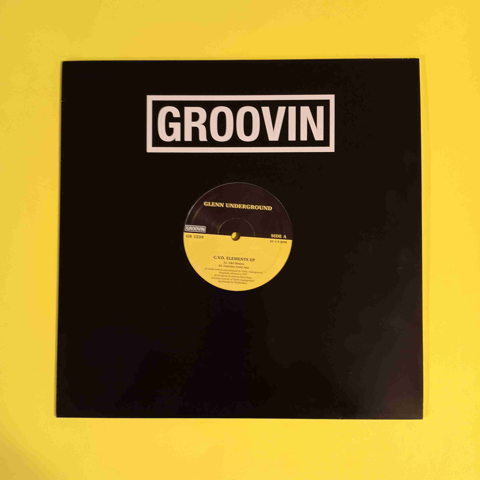 Glenn Underground - C.V.O. Elements EP (Italy Deep House 12") - 2018 - GR 1239 Used - VG++ - Vinyl