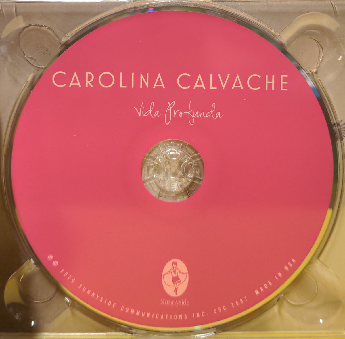 Carolina Calvache - Vida Profunda - 2020 - SSC 1587 Used - EX - CDs