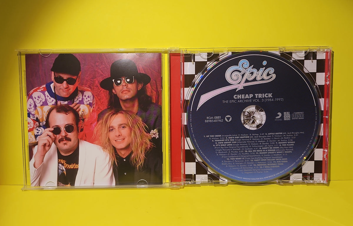 Cheap Trick - The Epic Archive Vol. 3 (1984-1992) - 2019 - RGM-0881 Used - VG++ - CDs