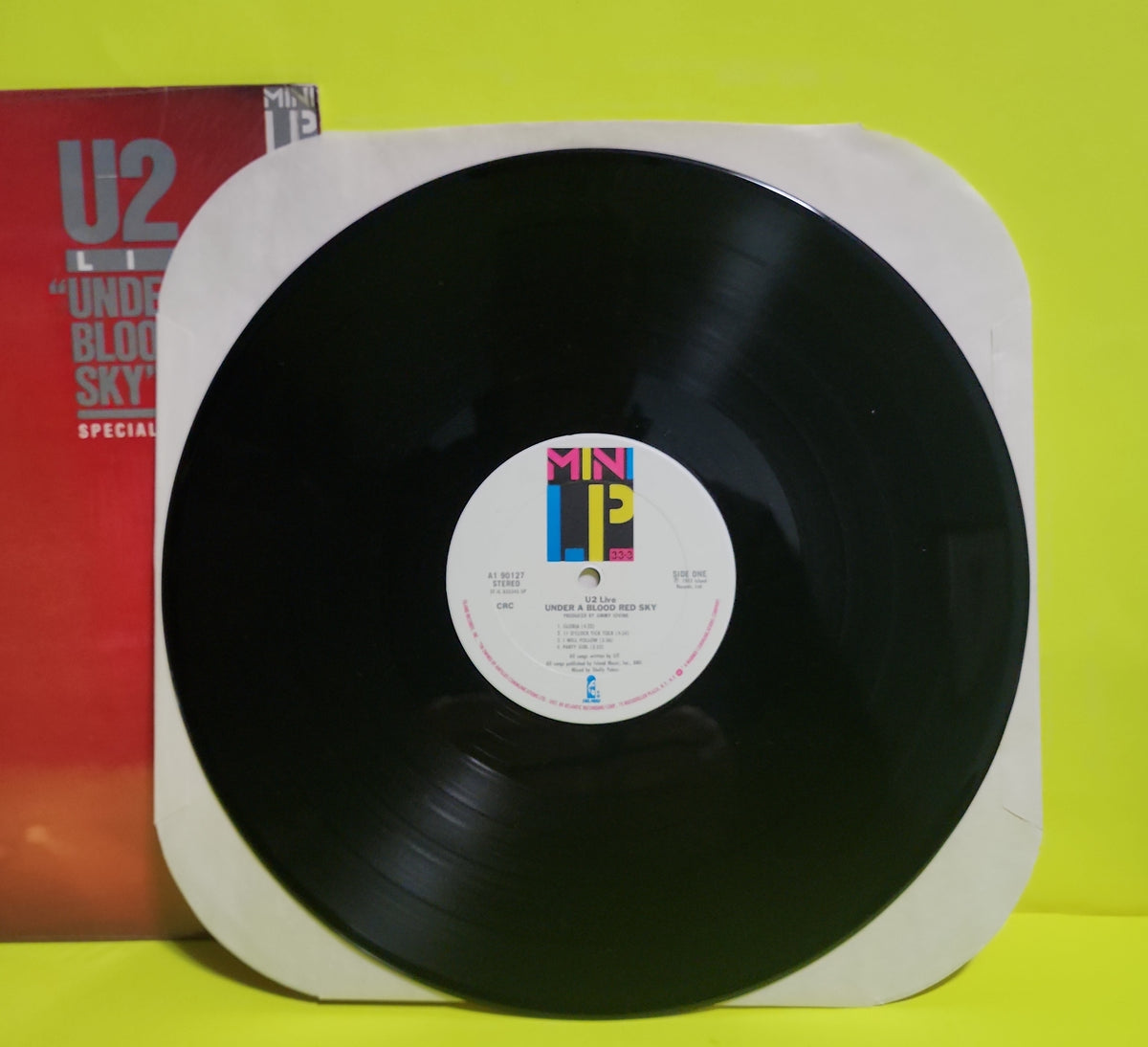 U2 - Live "Under A Blood Red Sky" - 1983 - A1 90127 Used - NM - Vinyl