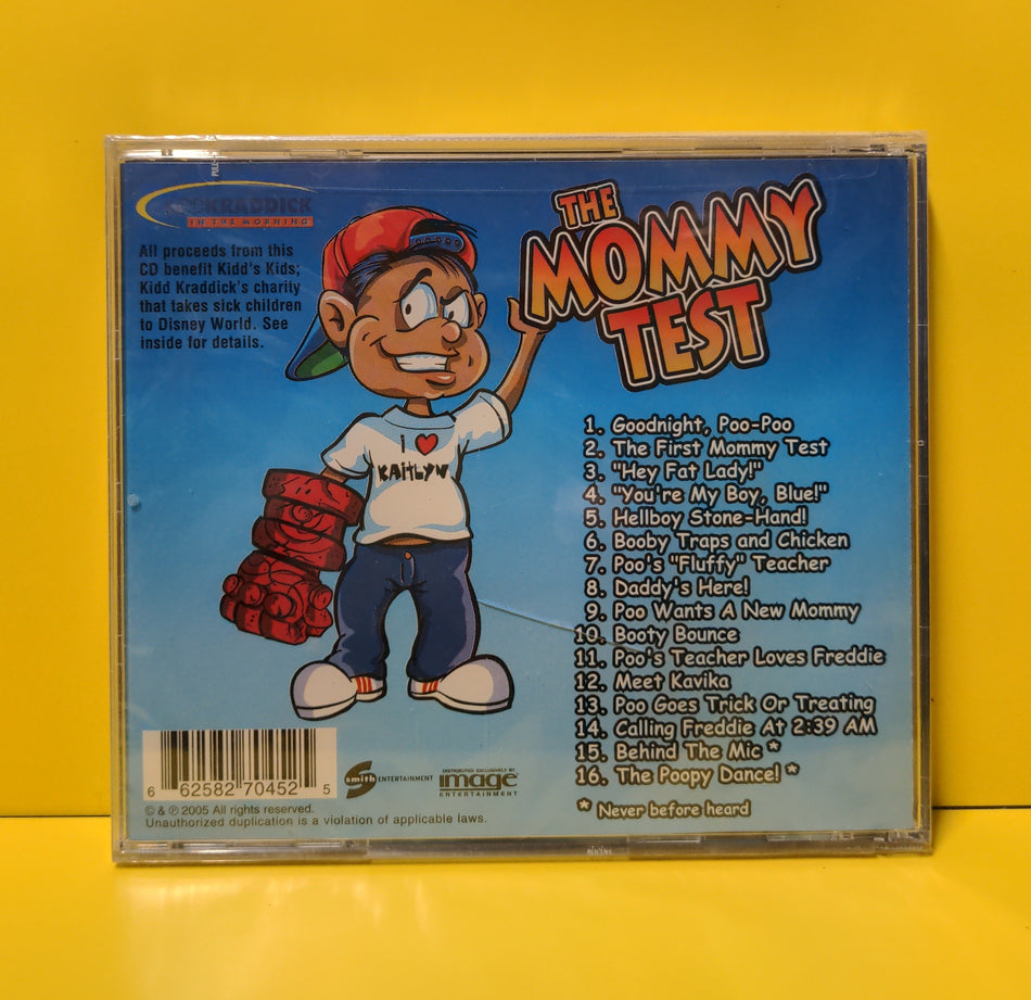 Kidd Kraddick - The Mommy Test - 2005 - KKMT-2005 New - Sealed - CDs