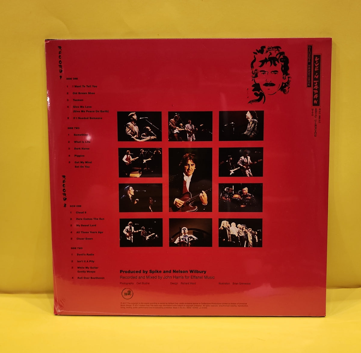 George Harrison With Eric Clapton And Band - Live In Japan - 2017 - 0602557136609 New - Sealed - Vinyl