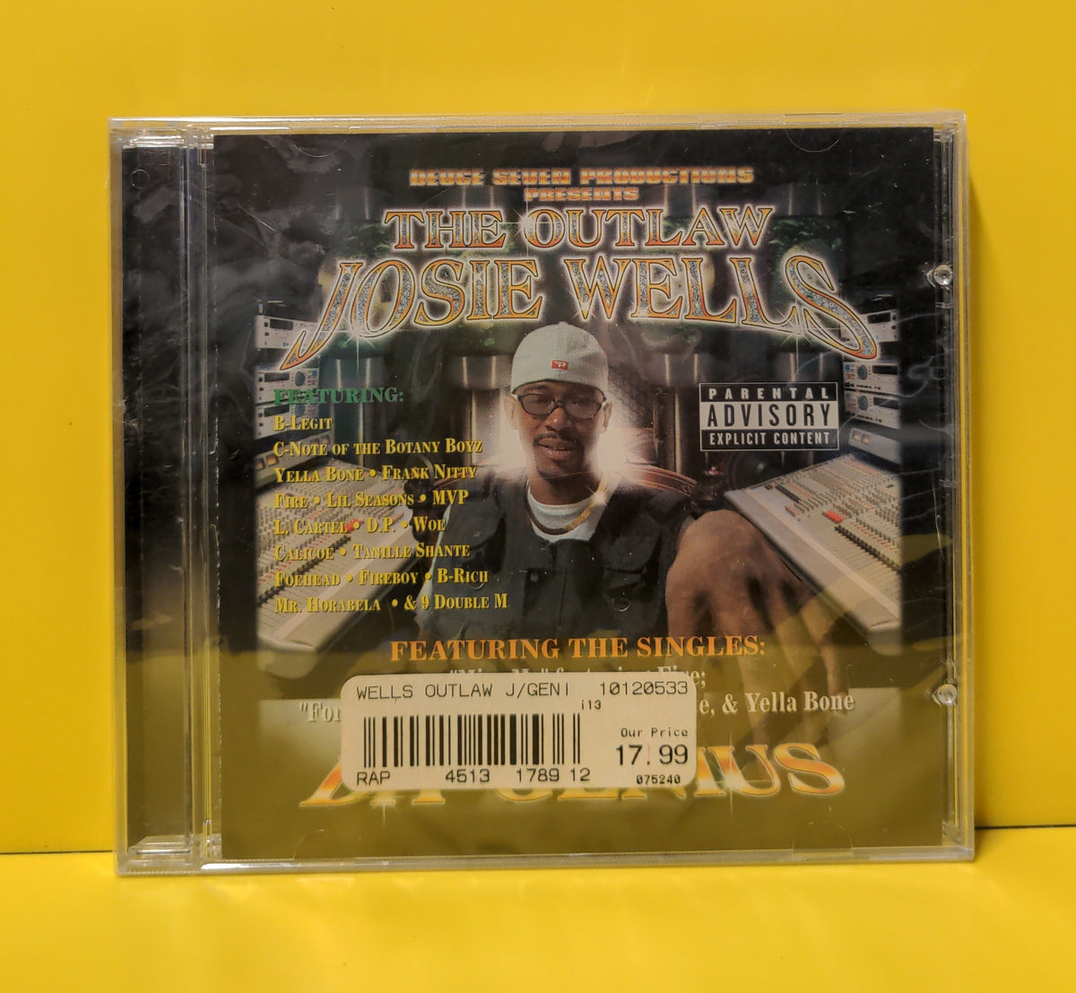 The Outlaw Josie Wells  - Da Genius - 2000 - DC7-0520 New - Sealed - CDs
