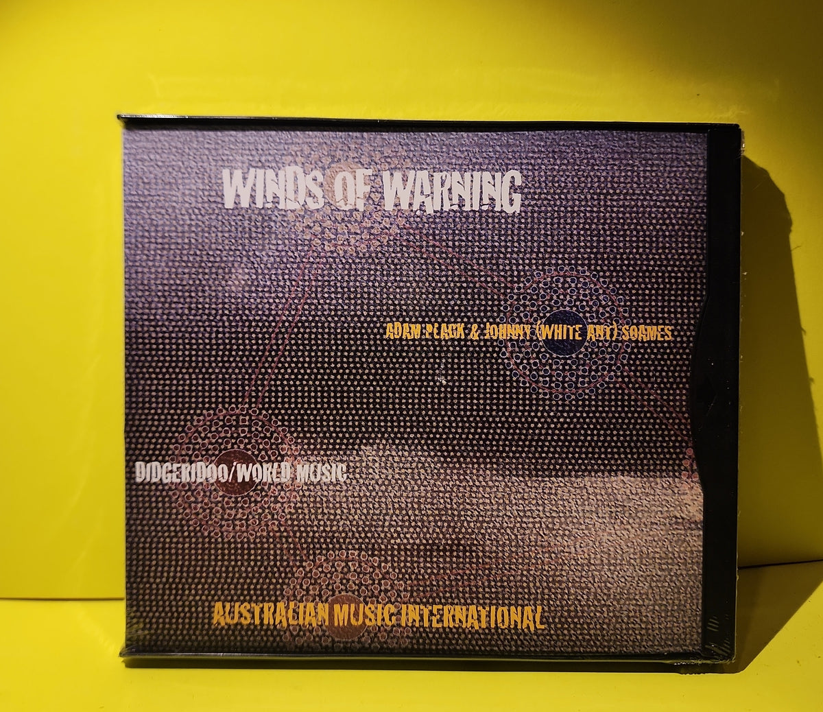 Adam Plack & Johnny (White Ant) Soames - Winds Of Warning - 1994 - AMI 2002-2 New - Sealed - CDs