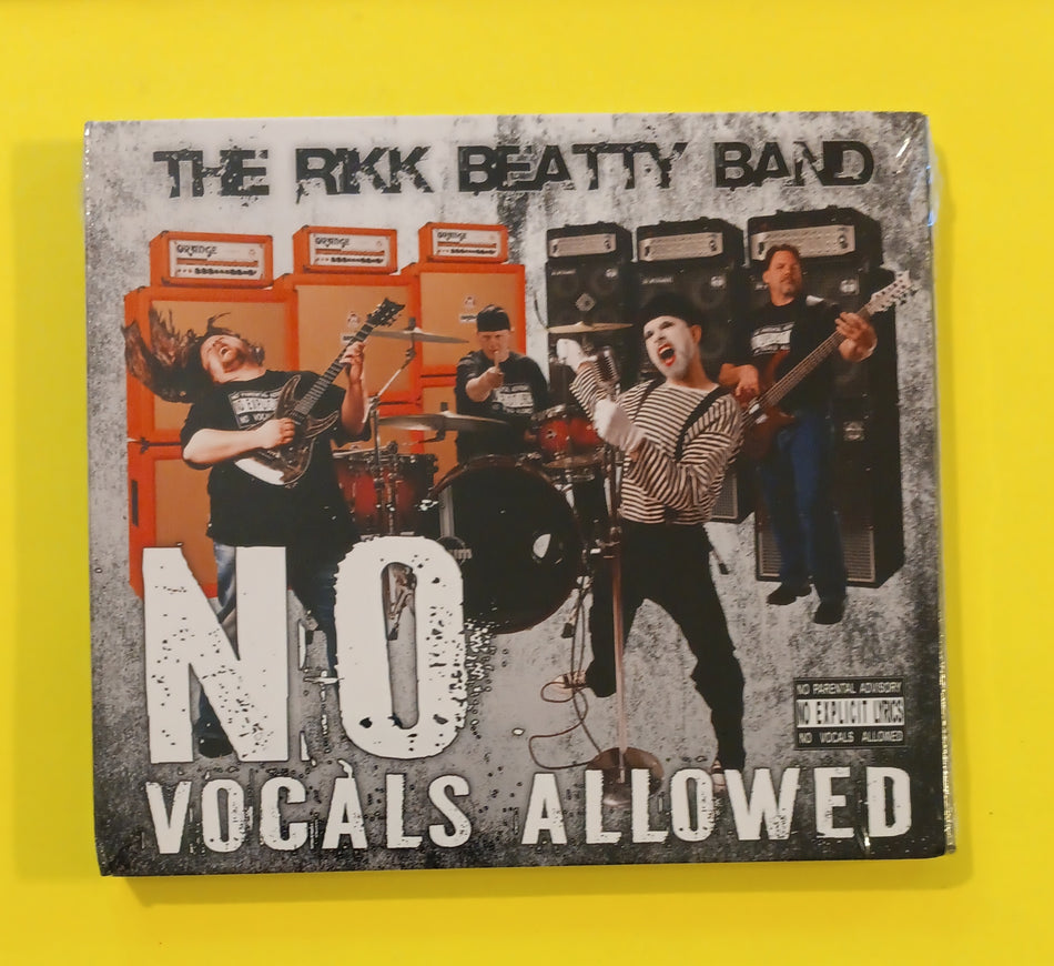 The Rikk Beatty Band - No Vocals Allowed - 2011 - 55053-2 New - Sealed - CDs