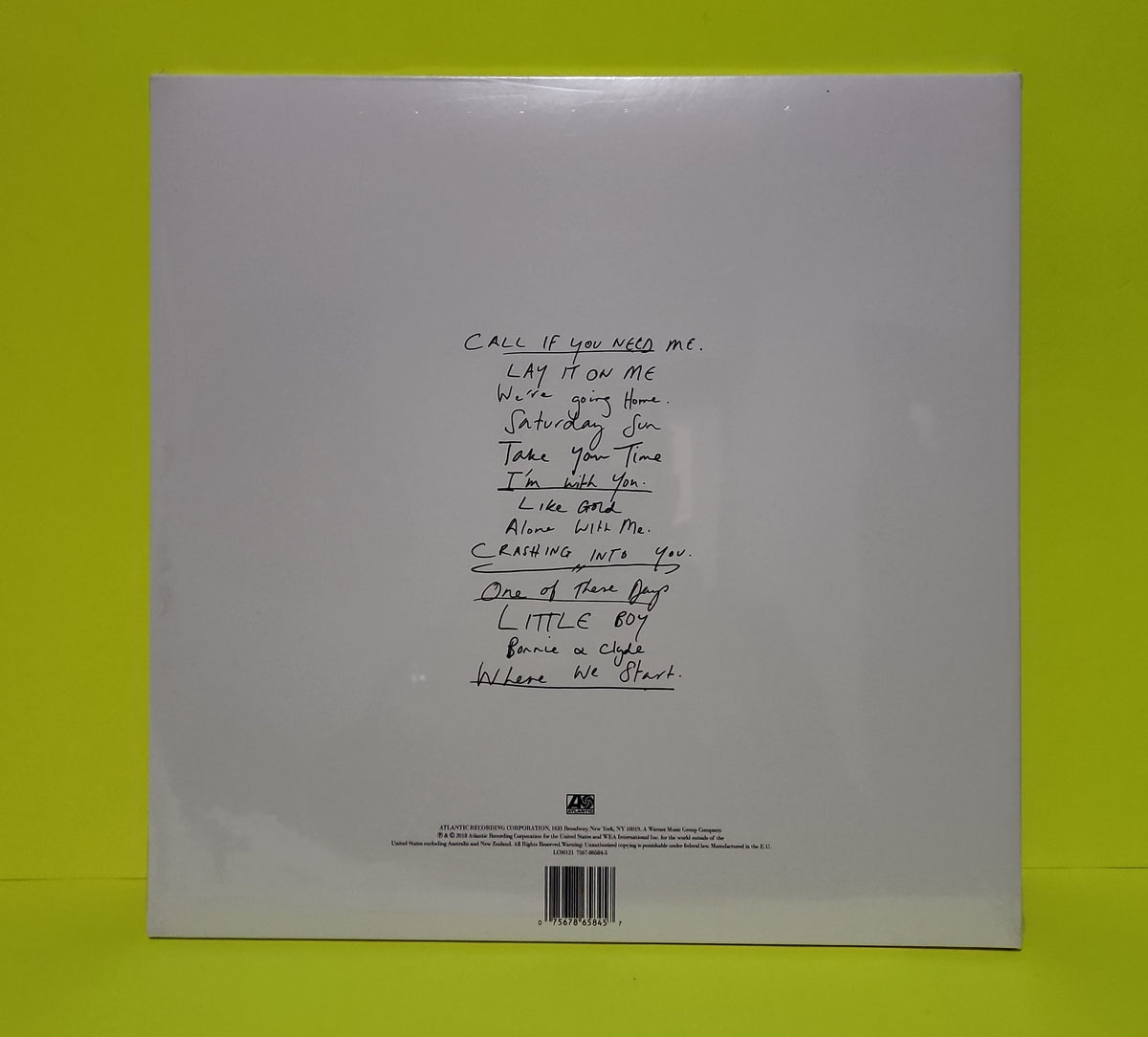 Vance Joy - Nation Of Two - 2018 - 7567-86584-5 New - Sealed - Vinyl