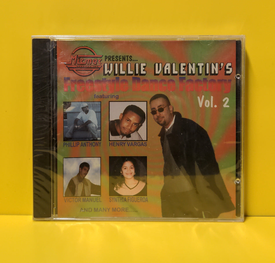 Various - Willie Valentin's Freestyle Dance Factory Vol. 2 - MIC-1455-2 New - Sealed - CDs