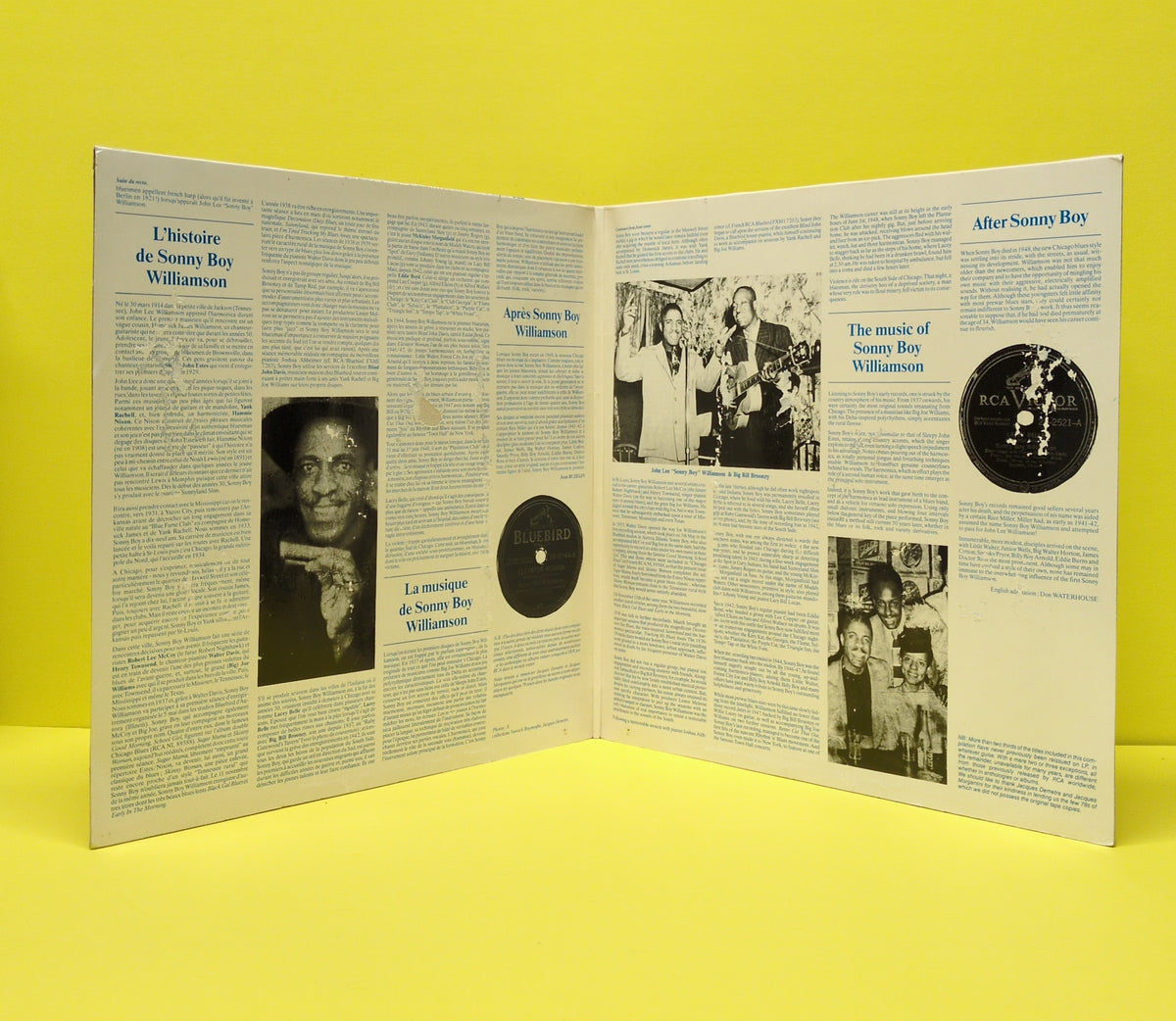 Sonny Boy Williamson - Rare "Sonny Boy" (1937-1947) - 1988 - NL 90027 (2) Used - VG++ - Vinyl