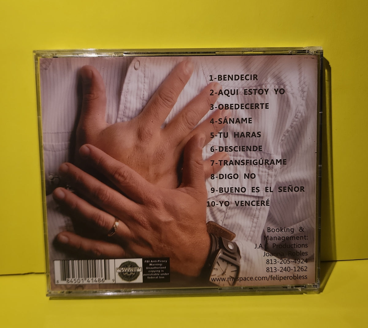 Felipe Robles - Saname / Autographed  - Used - VG++ - CDs
