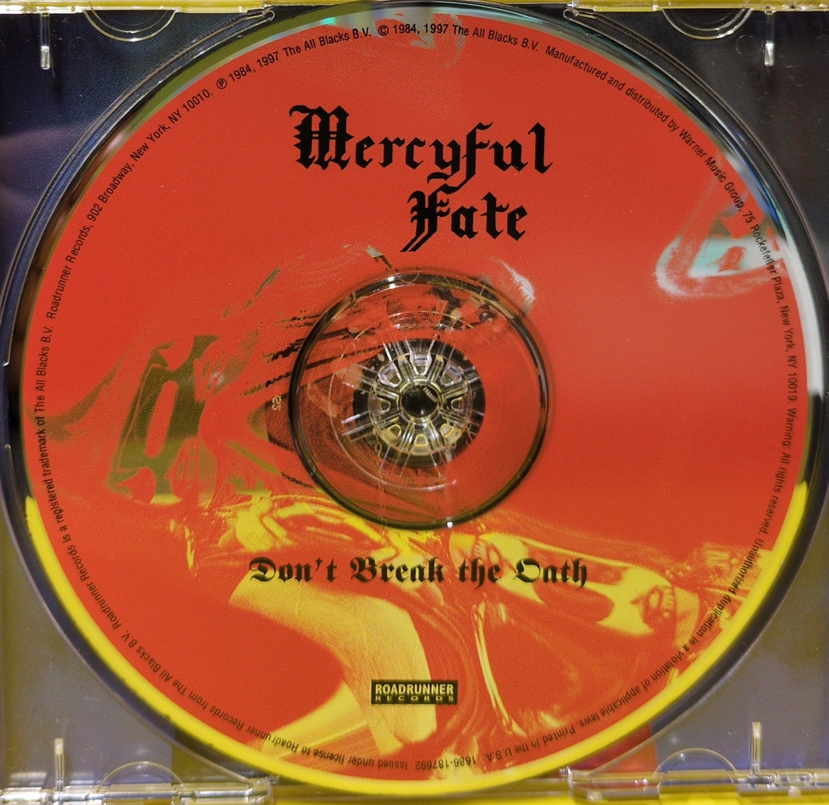Mercyful Fate - Don't Break The Oath - 1997 - 168 618 769-2 Used - VG++ - CDs - Reissue - Remastered