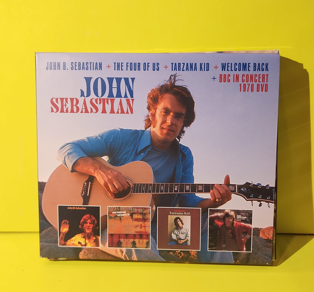 John Sebastian - John B. Sebastian + Four Of Us + Tarzana Kid + Welcome Back + BBC In Concert 1970 - 2014 - EDSG 8039 - VG++ - CDs