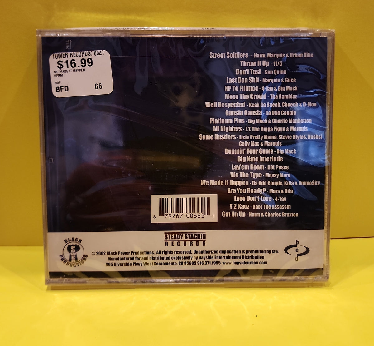Herm - We Made It Happen - 2002 - BPP-0070 New - Sealed - CDs