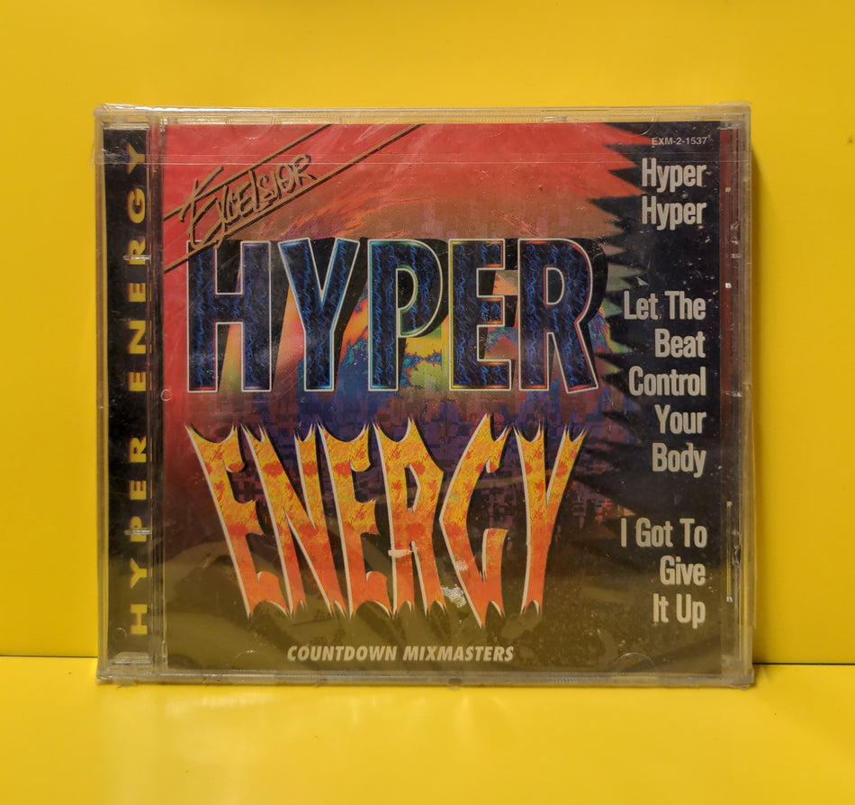 Various  - Hyper Energy (Countdown Mixmasters) - EXM-2-1537 New - Sealed - CDs