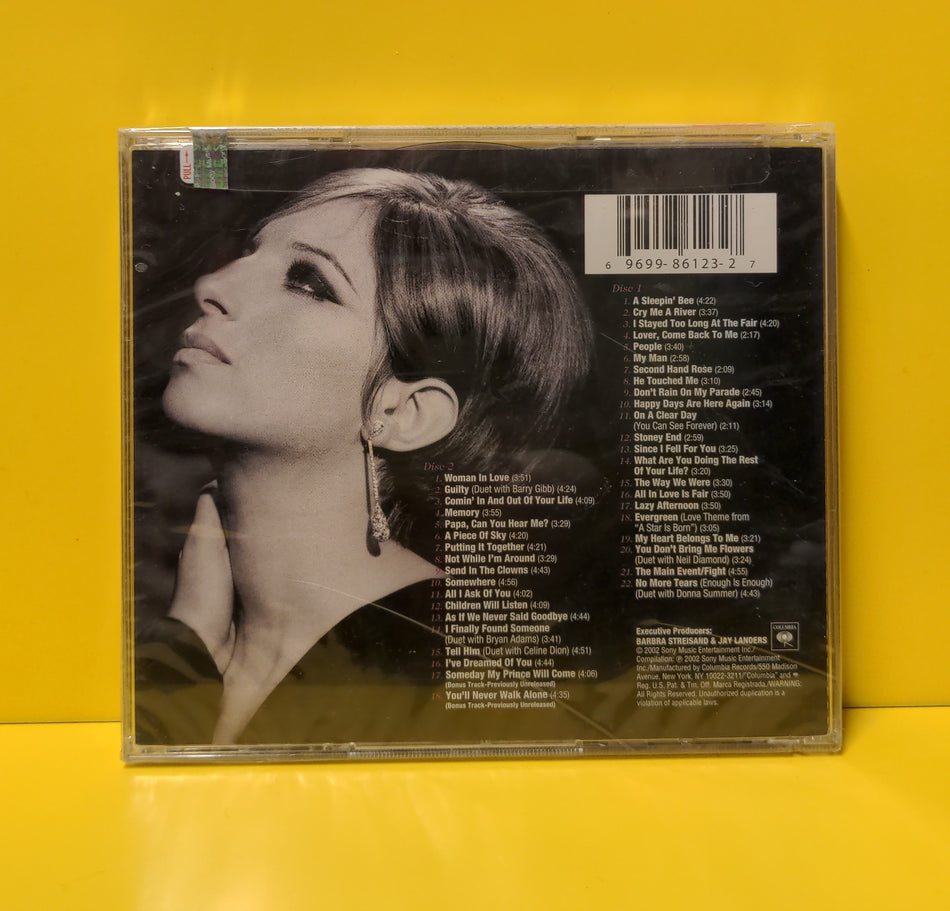 Barbra Streisand - The Essential Barbra Streisand - 2002 - C2K 86123 New - Sealed - CDs