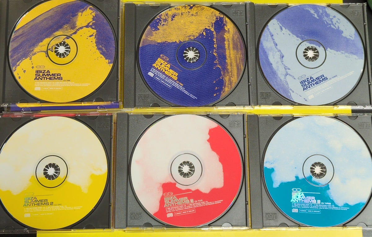 Various - Club Class Ibiza Summer Anthems - 2001 - CLUBXCD01 Used - EX - CDs - 6xCD Box Set