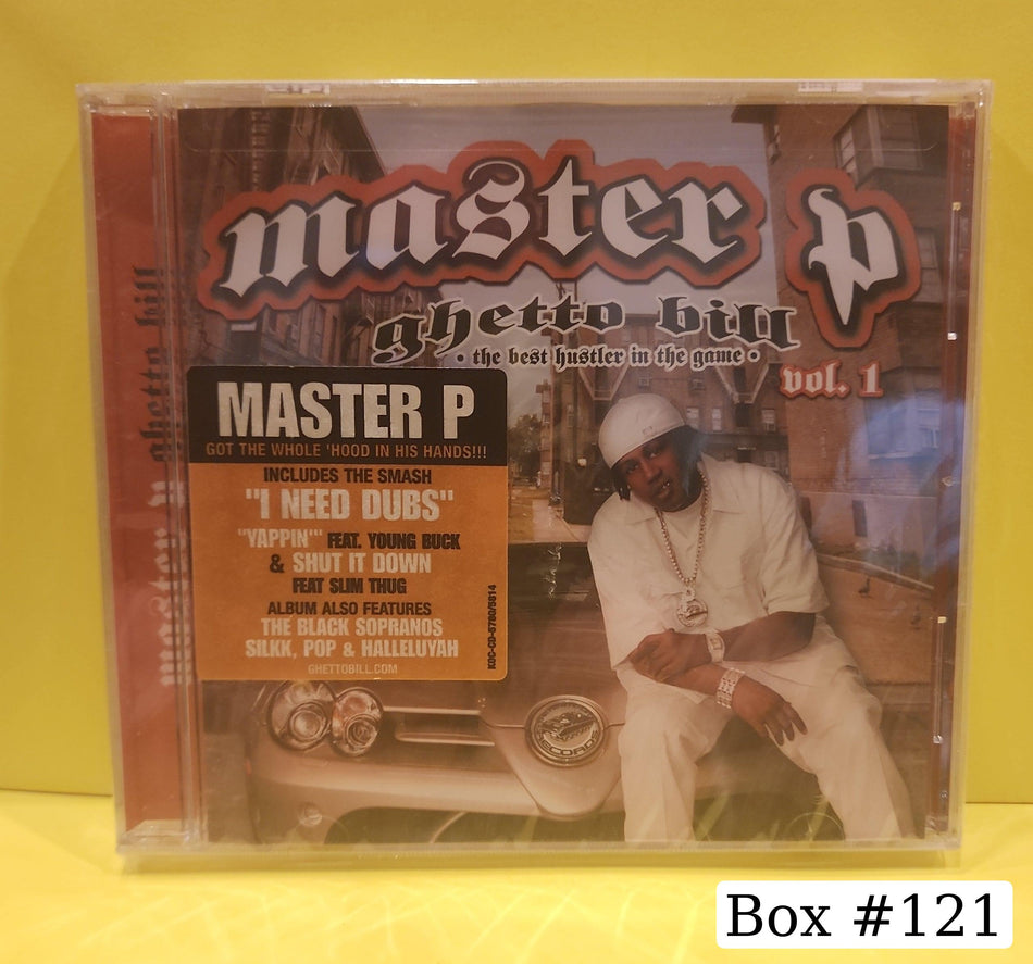 Master P - Ghetto Bill  - 2005 - KOC-CD-5814 New - Sealed - CDs