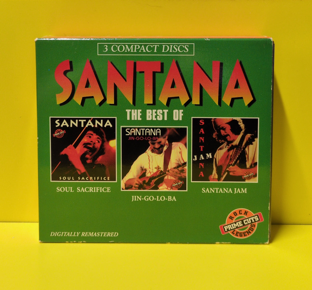 Santana - The Best Of - 1995 - BX99122-3CD Used - EX - CDs