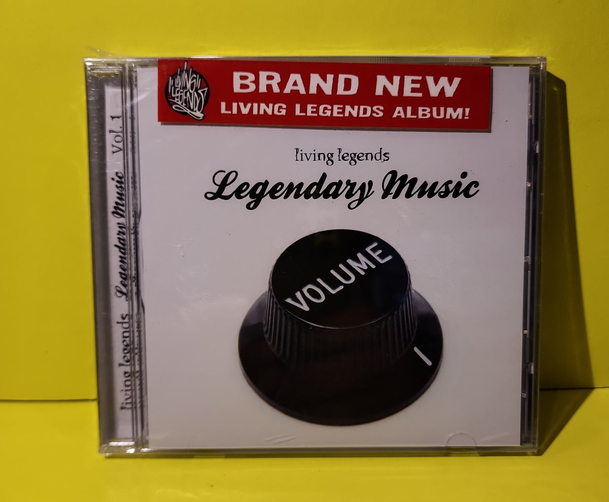 Living Legends - Legendary Music Vol. 1 - 2006 - LM00542 New - Sealed - CDs
