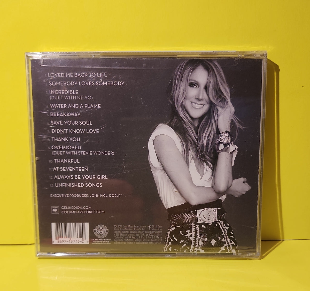 Celine Dion - Loved Me Back To Life - 2013 - 88697137152 New - Sealed - CDs