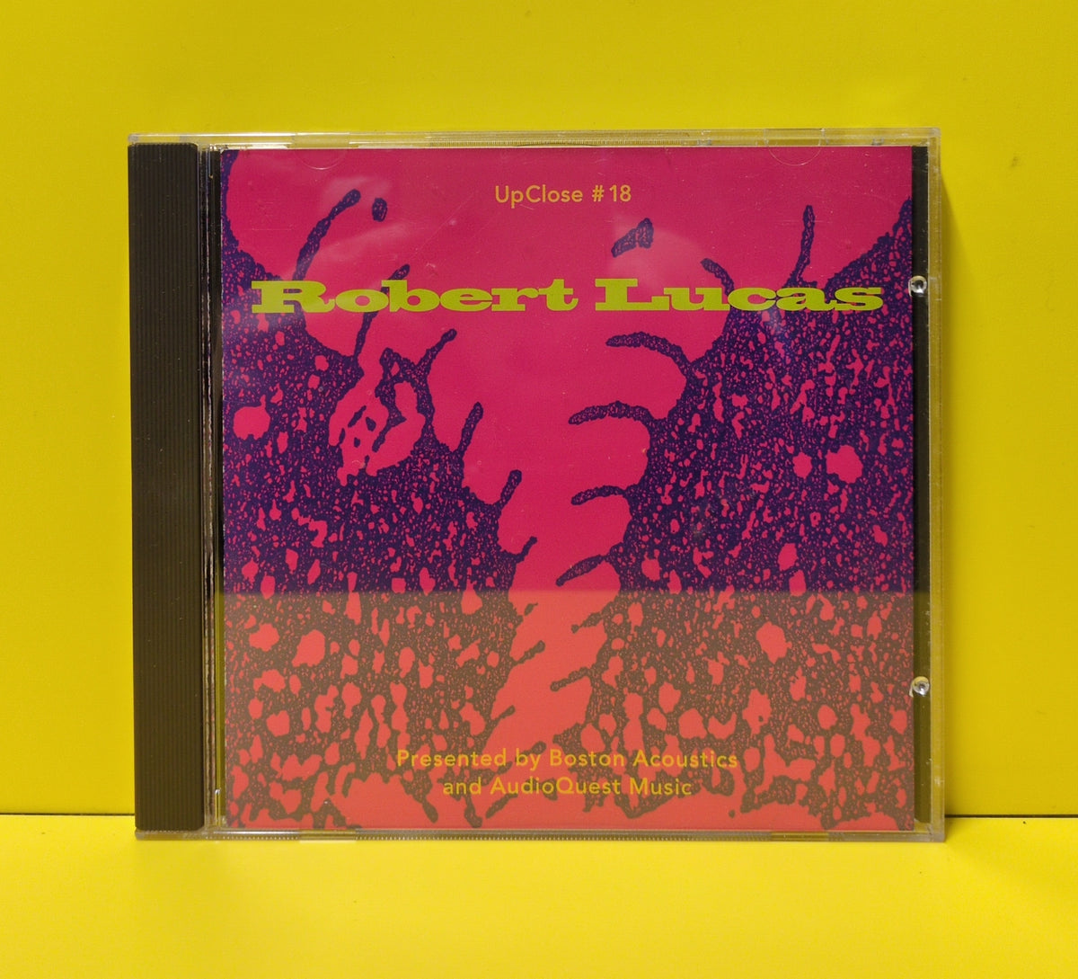 Robert Lucas - UpClose # 18 Presented By Boston Acoustics and AudioQuest Music - 1994 - # 18 Used - EX - CDs