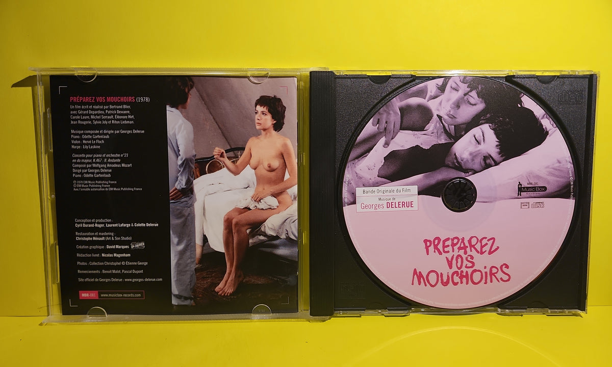 Georges Delerue - Préparez Vos Mouchoirs (Bande Originale Du Film) - 2016 - MBR-081 Used - NM - CDs