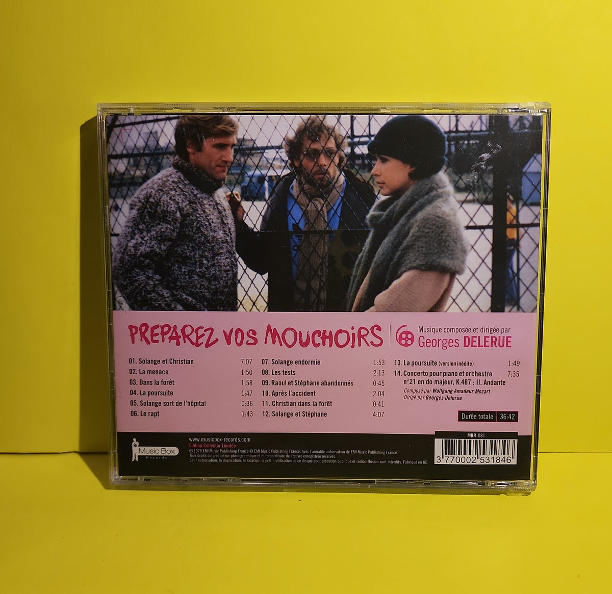 Georges Delerue - Préparez Vos Mouchoirs (Bande Originale Du Film) - 2016 - MBR-081 Used - NM - CDs