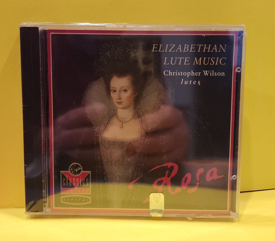 Various / Christopher Wilson  - Rosa: Elizabeth Lute Music  - 1991 - O777 7590342 3 New - Sealed - CDs
