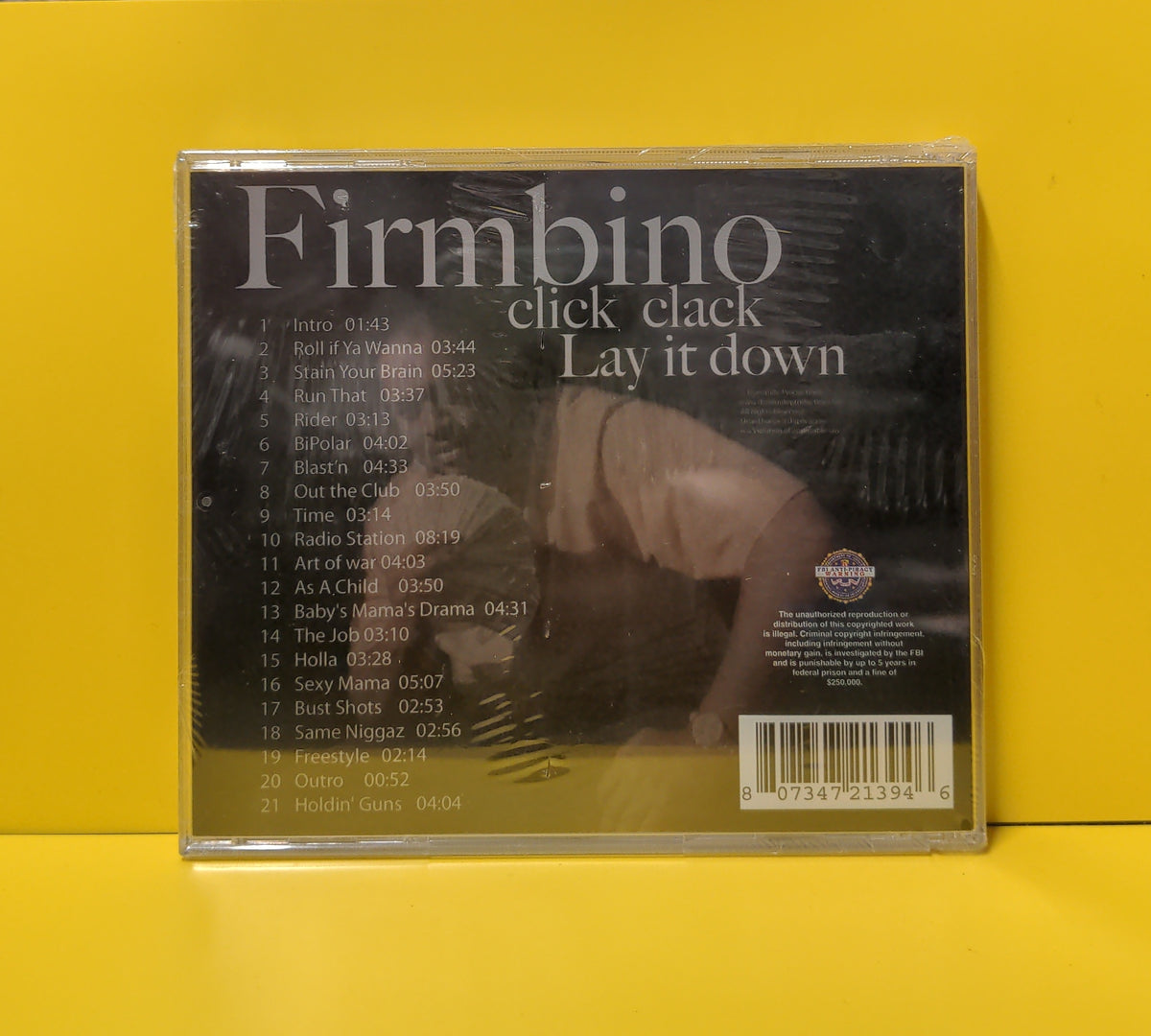 Firmbino - Click Clack Lay It Down  - New - Sealed - CDs