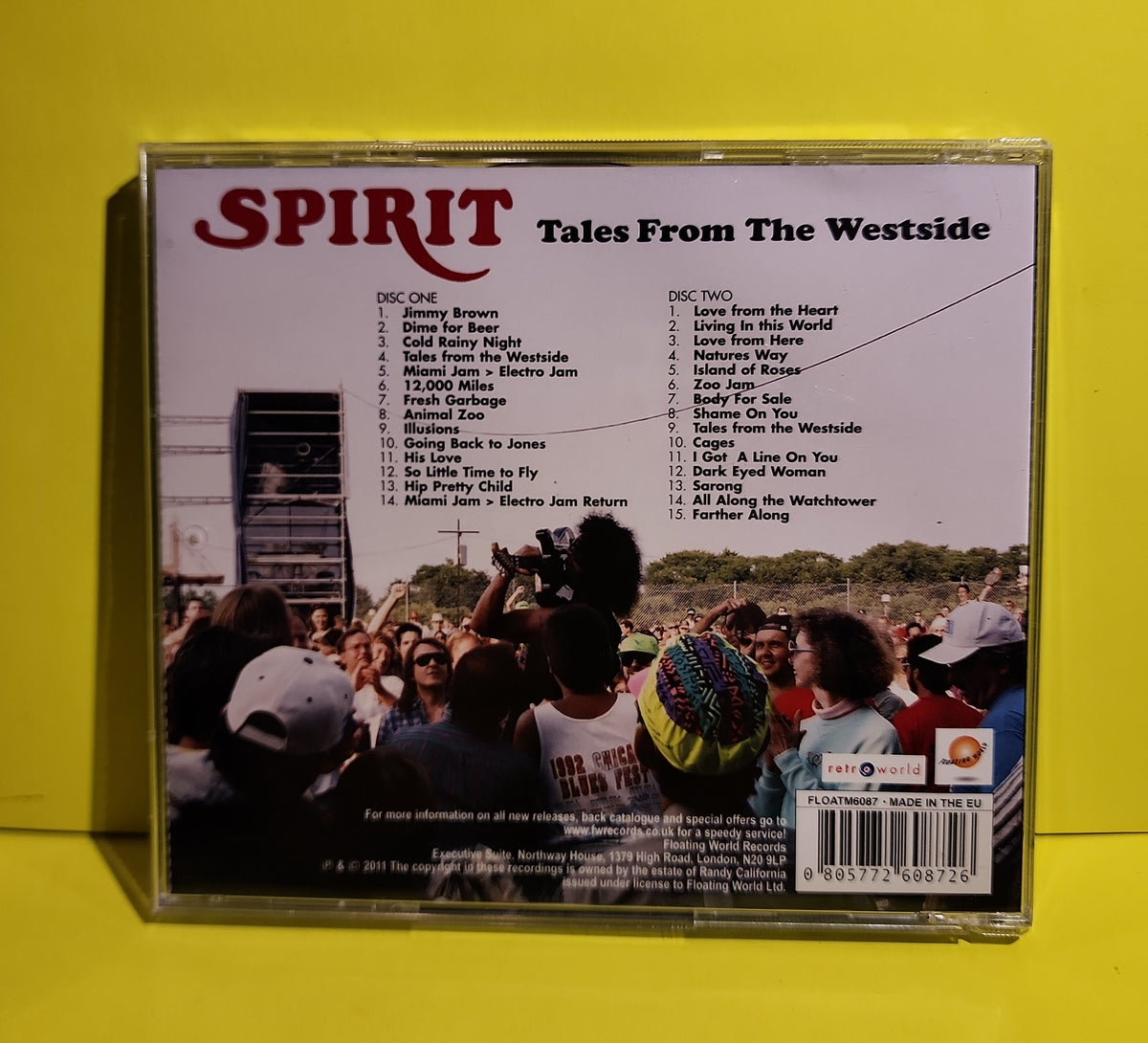 Spirit - Tales From The Westside - 2011 - FLOATM6087 Used - EX - CDs